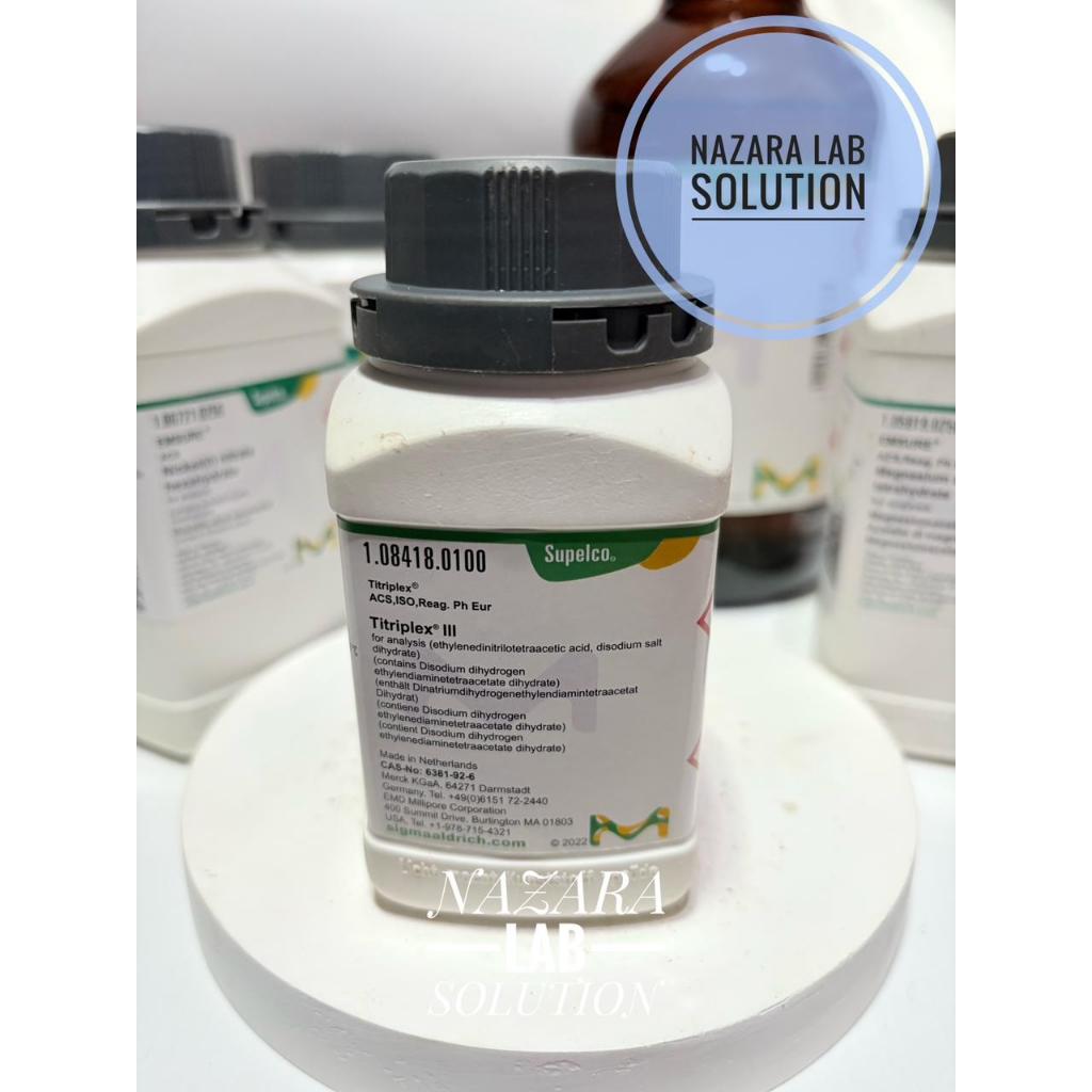 TITRIPLEX III / EDTA / Disodium Edta/ Na2Edta MERCK 108418 100GR