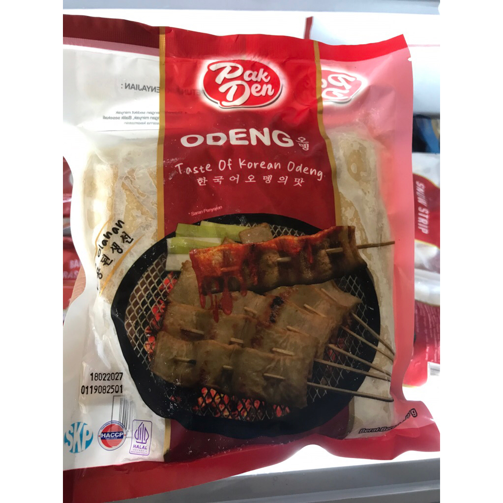 Pak Den Odeng 500gr - Olahan Ikan