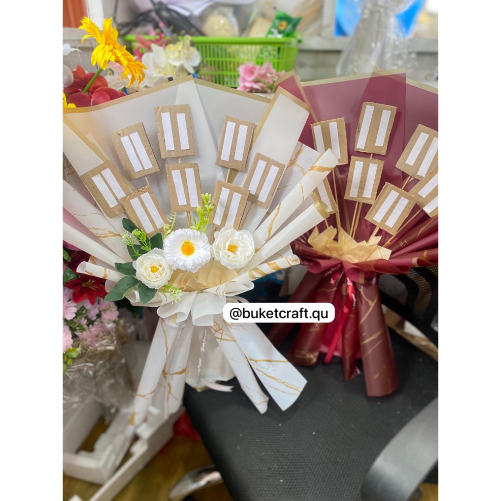 Buket Kosong| Buket Kosongan | Buket snack kosong | buket bunga