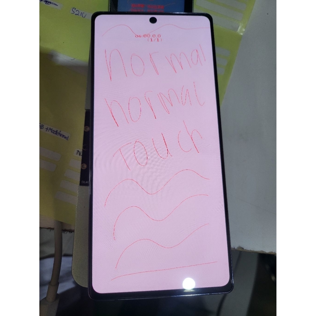 LCD SAMSUNG GALAXY NOTE 20 BIASA ORIGINAL COPOTAN 100% ONLY LCD(MINUS SHADOW+