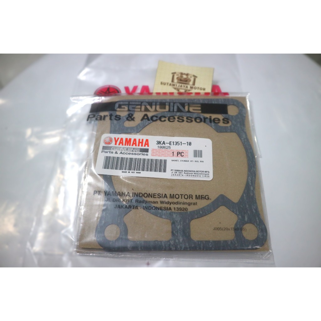 ORIGINAL PART PAKING GASKET CYLINDER BLOK BURING YAMAHA RX KING 3KA-E1351-00