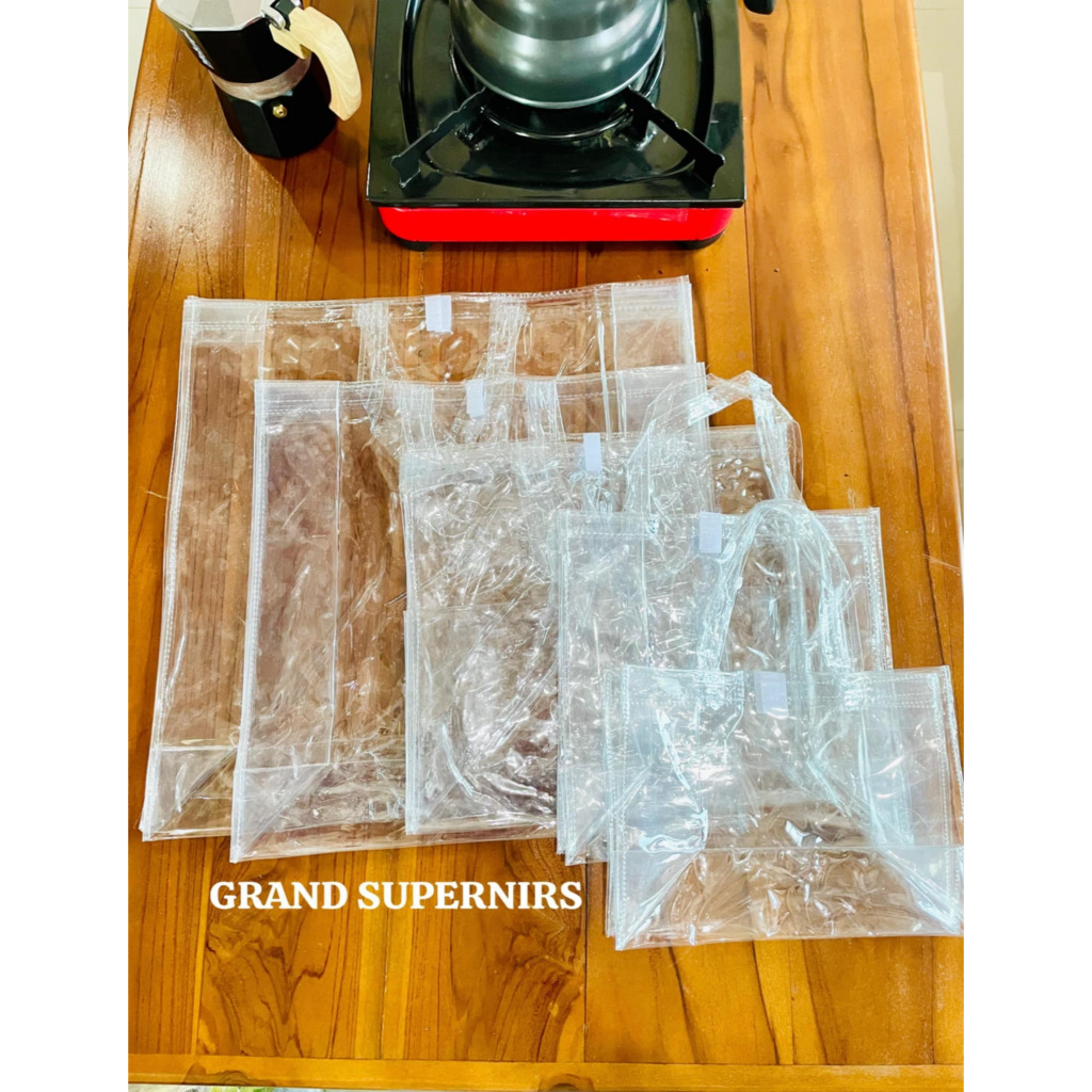 Tas Ulang Tahun Anak Goodie Bag Souvenir Mika Transparan [SAKURA]