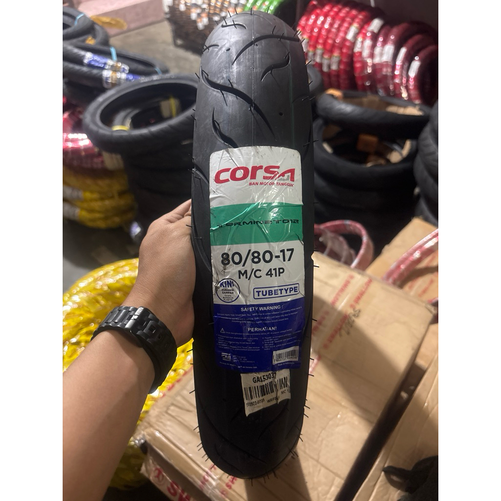 CORSA TERMINATOR 80/80 RING 17 TUBETYPE