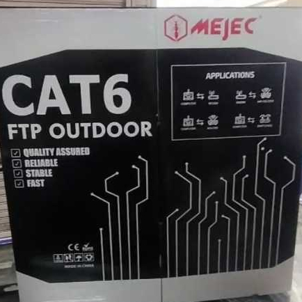 KABEL LAN OUTDOOR MEJEC FTP CAT 6 / KABEL FTP CAT6 OUTDOOR