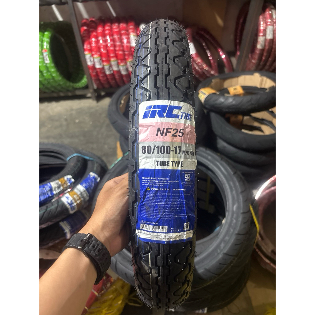 IRC NF25 80/100 RING 17 TUBETYPE