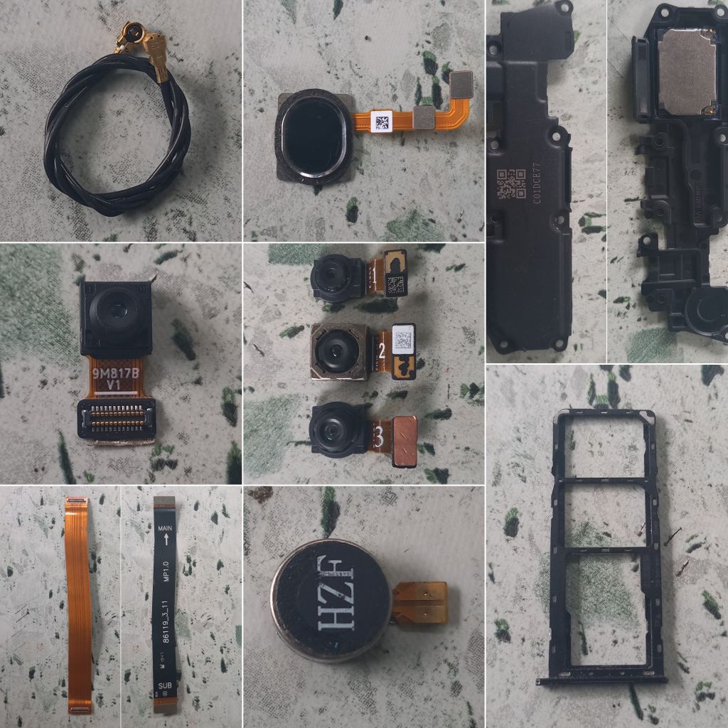 Samsung A20s A207 Bahan Kanibalan, Mesin Mati Total Matot, Konektor Cas HF, Antena, Flex UI MB, Fram