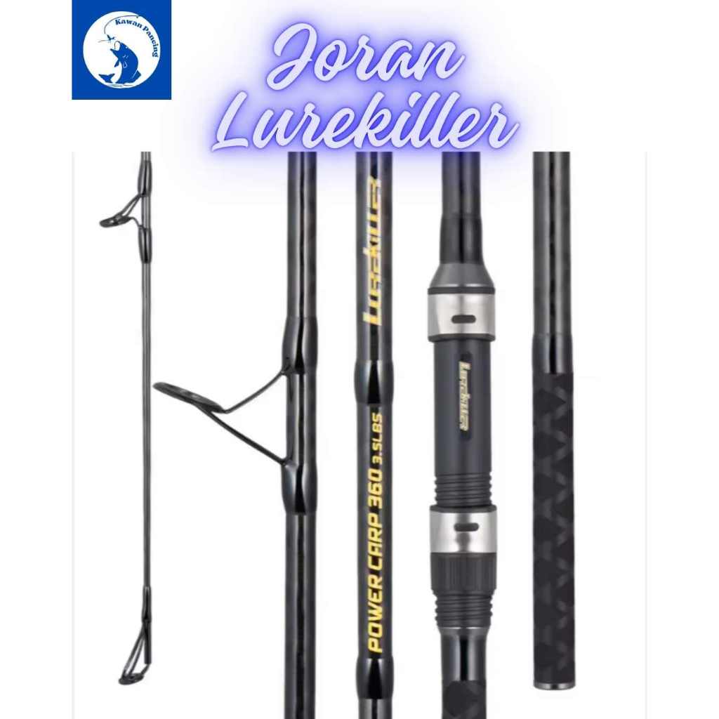 Joran Pancing Pasiran & Tebing Lurekiller Power Carp 390 Cm Harga Efisien