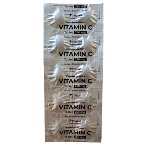 Phapros Vitamin C 250 mg 10 Tablet per Strip