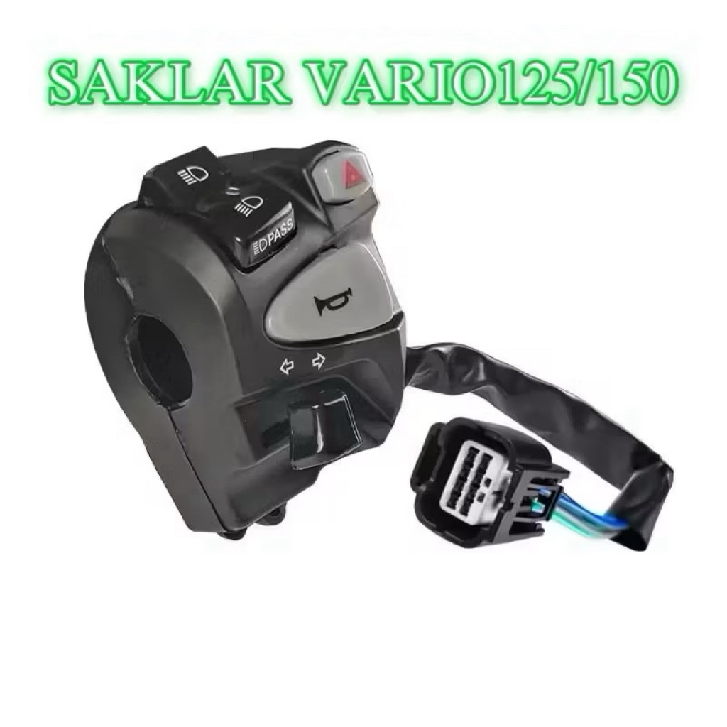 (termurah) saklar kiri vario 125 vario 150 saklar beam sen hazard domino