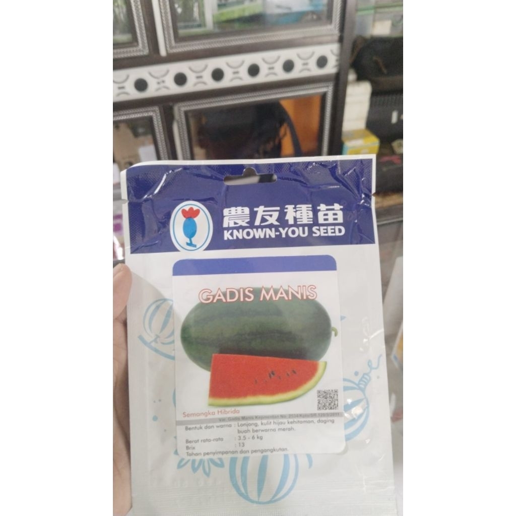 ORIGINAL BENIH SEMANGKA NON BIJI INUL GADIS MANIS