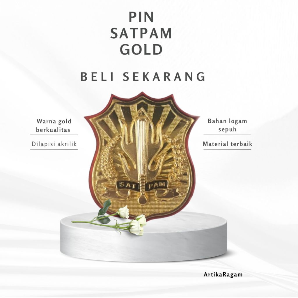 PIN KEWENANGAN SATPAM GOLD