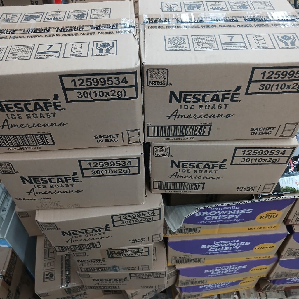 Nescafe Ice Roast Americano 1 Dus | 30 Bag @(10x2gr)