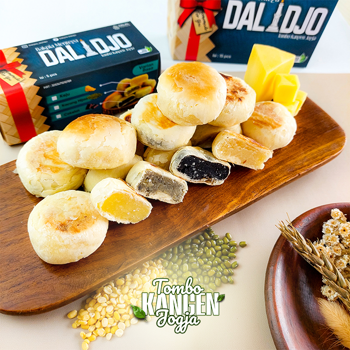 Bakpia Premium Keju Jogja Merk Dalidjo isi 15