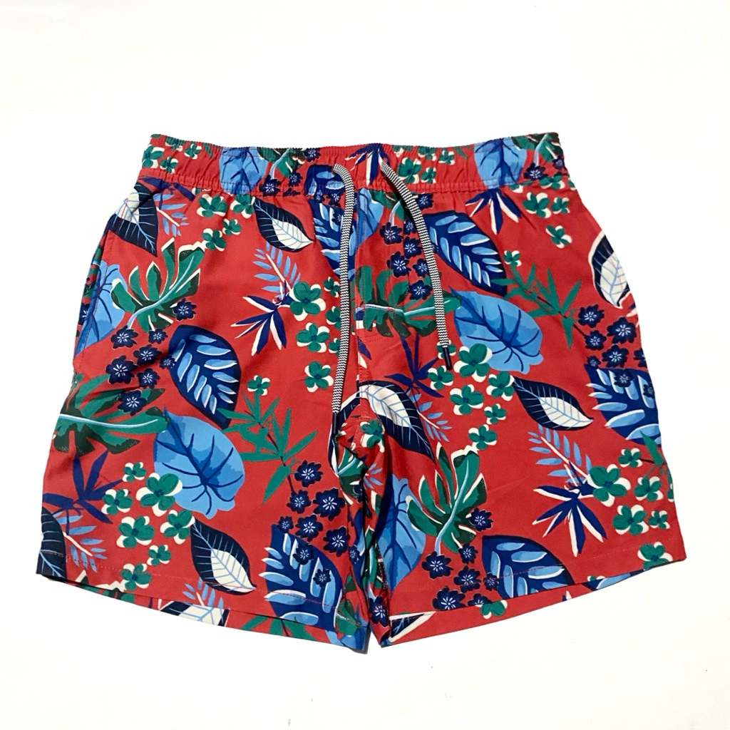Reyn Spooner Floral Short Merah Size S W41 L44 OL29 Lingkar Pinggang 82 cm Panjang 44 cm Open Leg 29