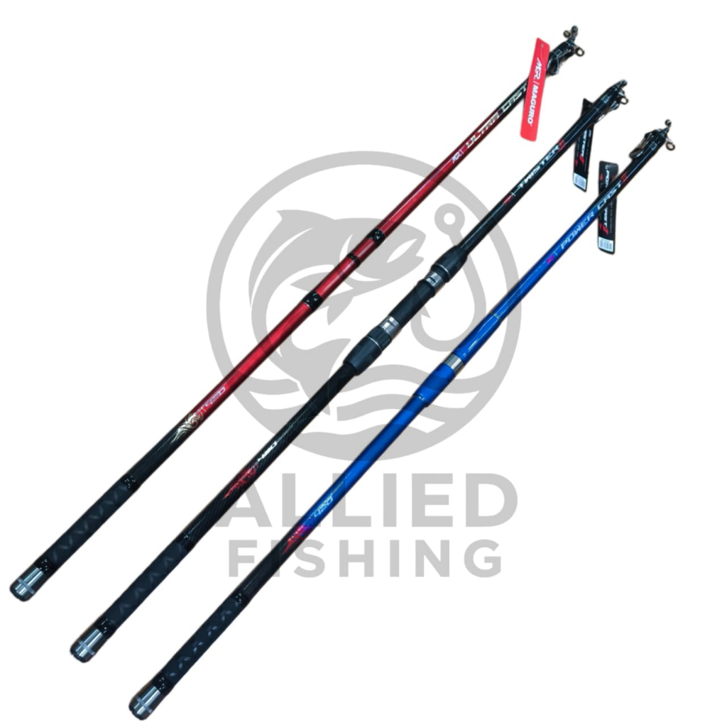 Joran Surf Casting Maguro POWER CAST II / TWISTER II / ULTRA CAST II – High Carbon, Kuat & Ringan (2