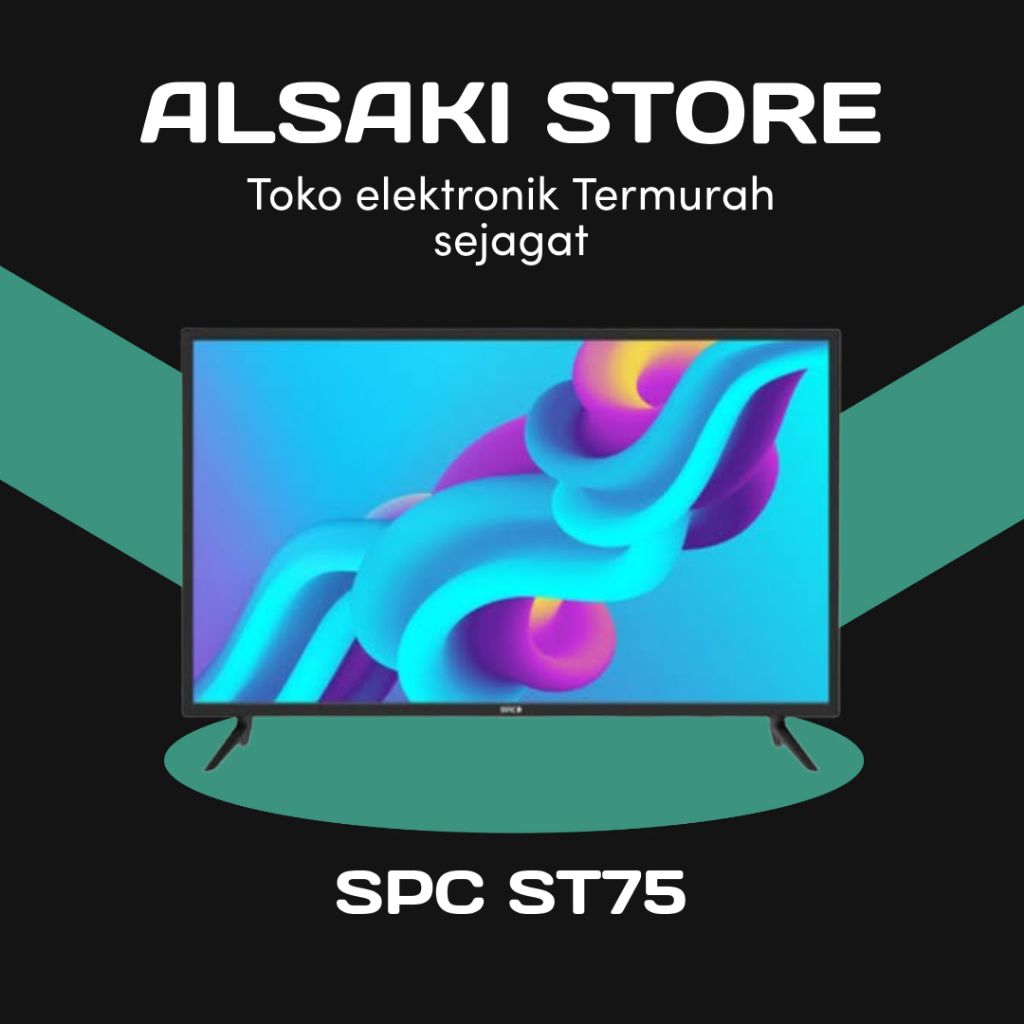 SPC ST75 4k GOOGLE TV 75 inch