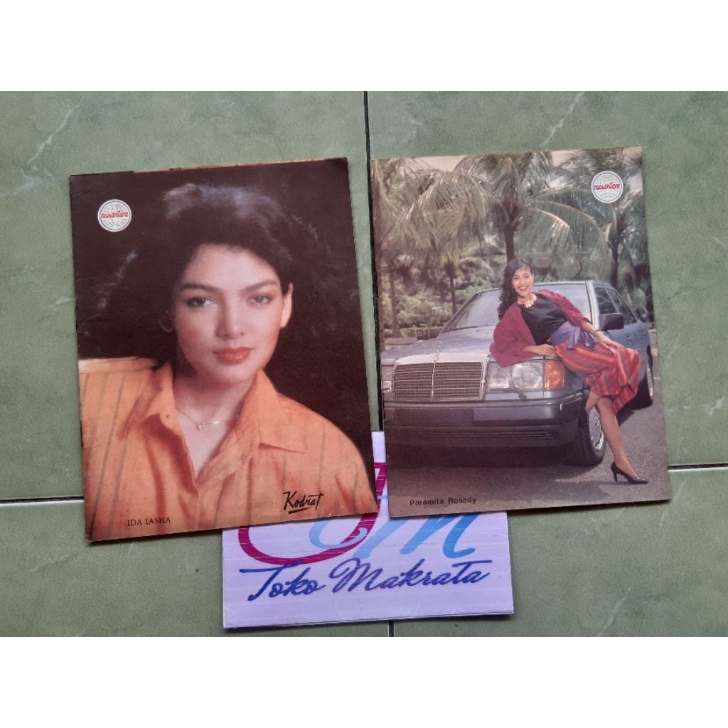 buku tulis sekolah gambar paramita rusadi dan ida iasha jadul lawas lama dijual sepaket