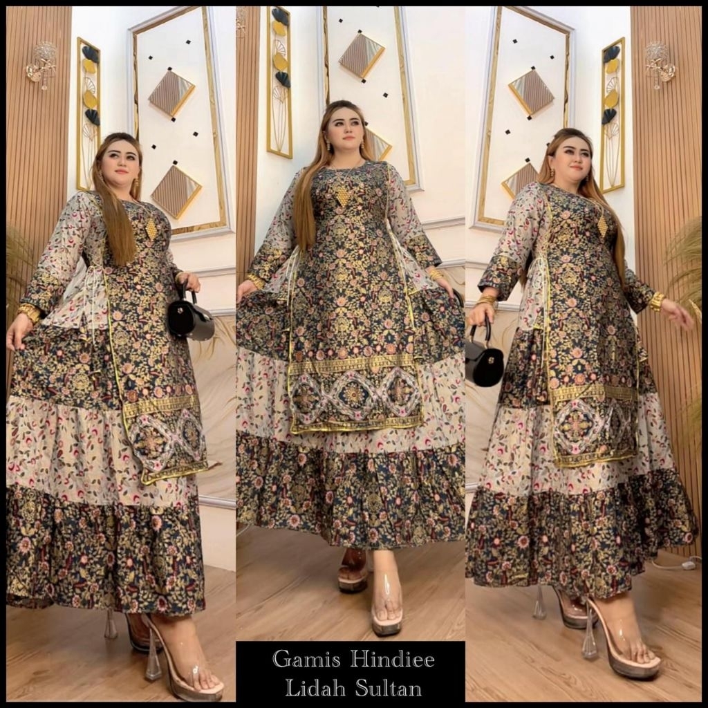 Gamis hindi lidah mastani terbaru