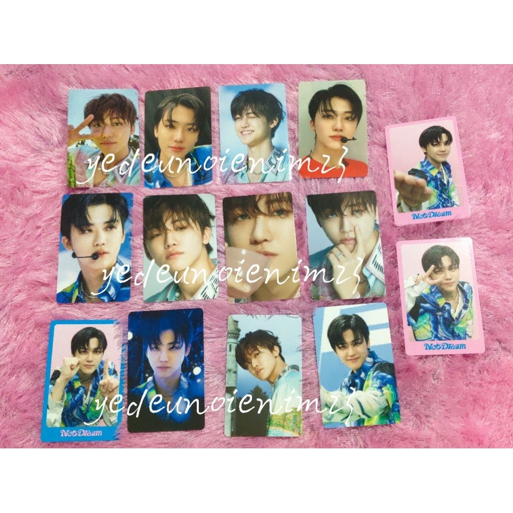 (Take All) Photocard Pc Jaemin Nct Dream Dicon 102 SET Wink