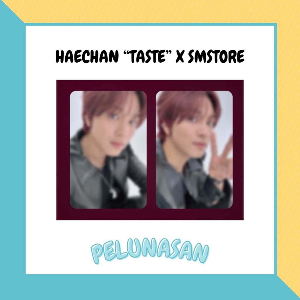 HAECHAN "TASTE" X SMSTORE