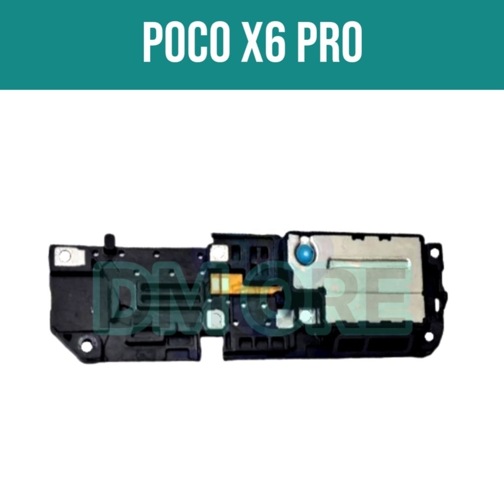 BUZZER SPEAKER BAWAH POCO X6 PRO LOUD SPEAKER ORIGINAL