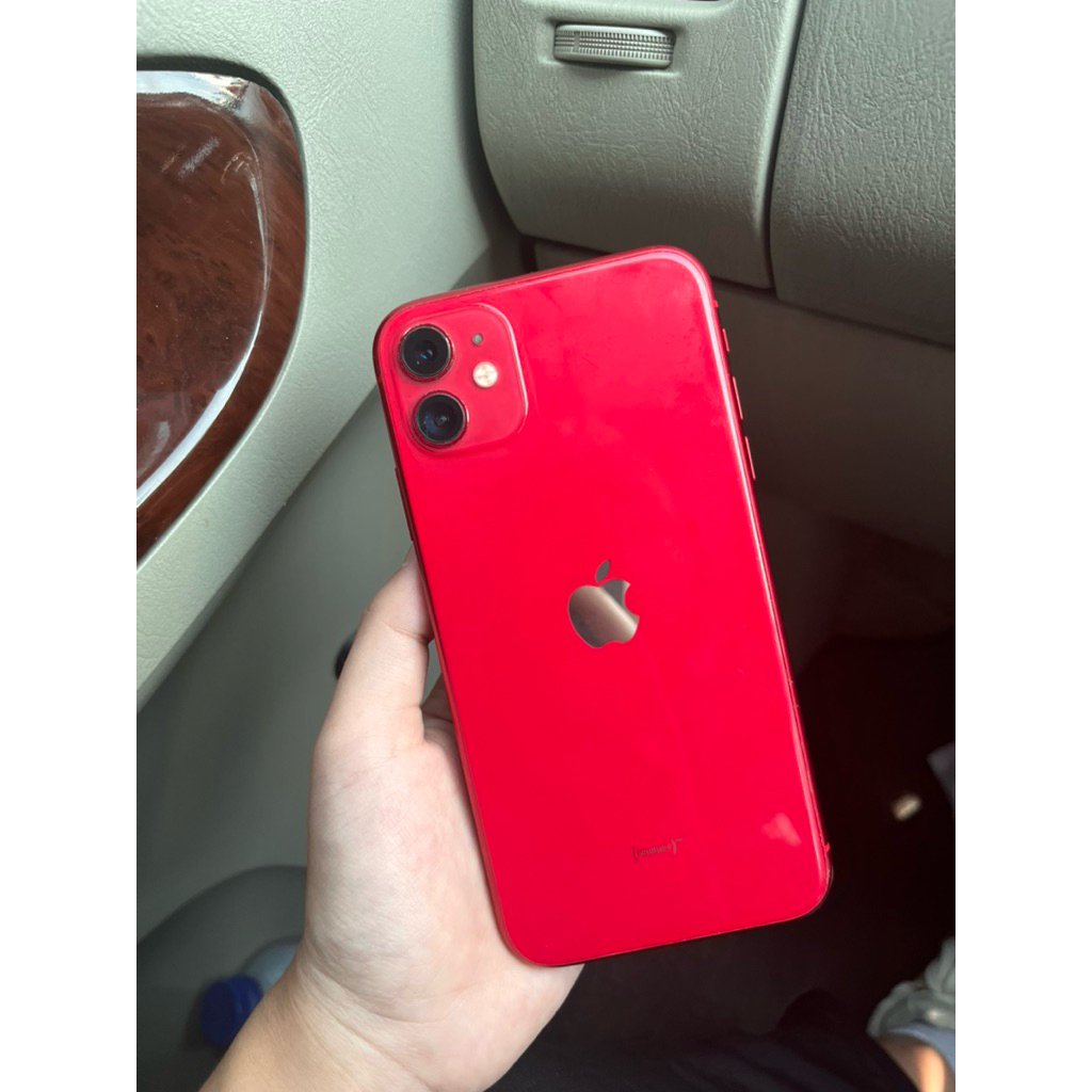 iphone 11 red second 64gb like new