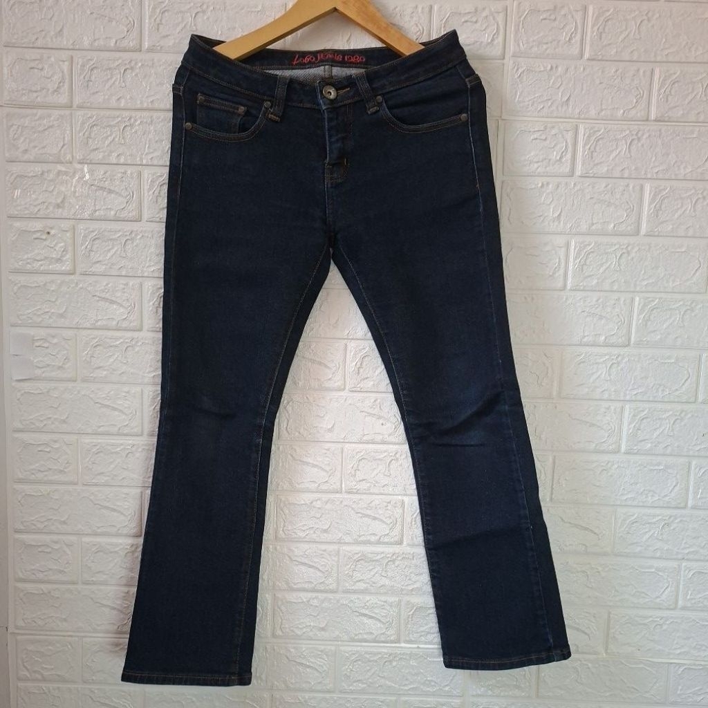 (PRELOVED) Celana Jeans Logo Model Bootcut