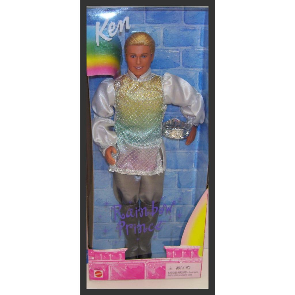 Rare Rainbow Prince Ken Barbie Doll
