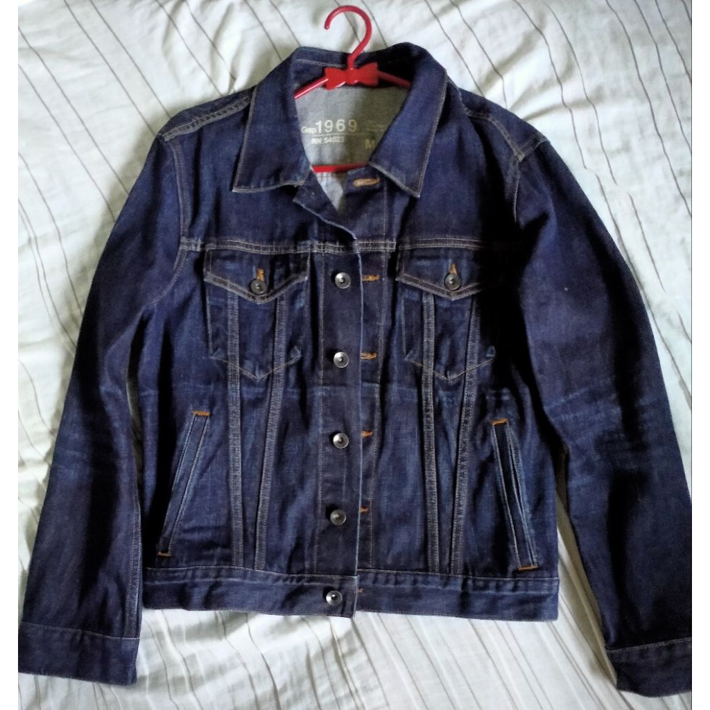 JAKET DENIM CROP merk GAP