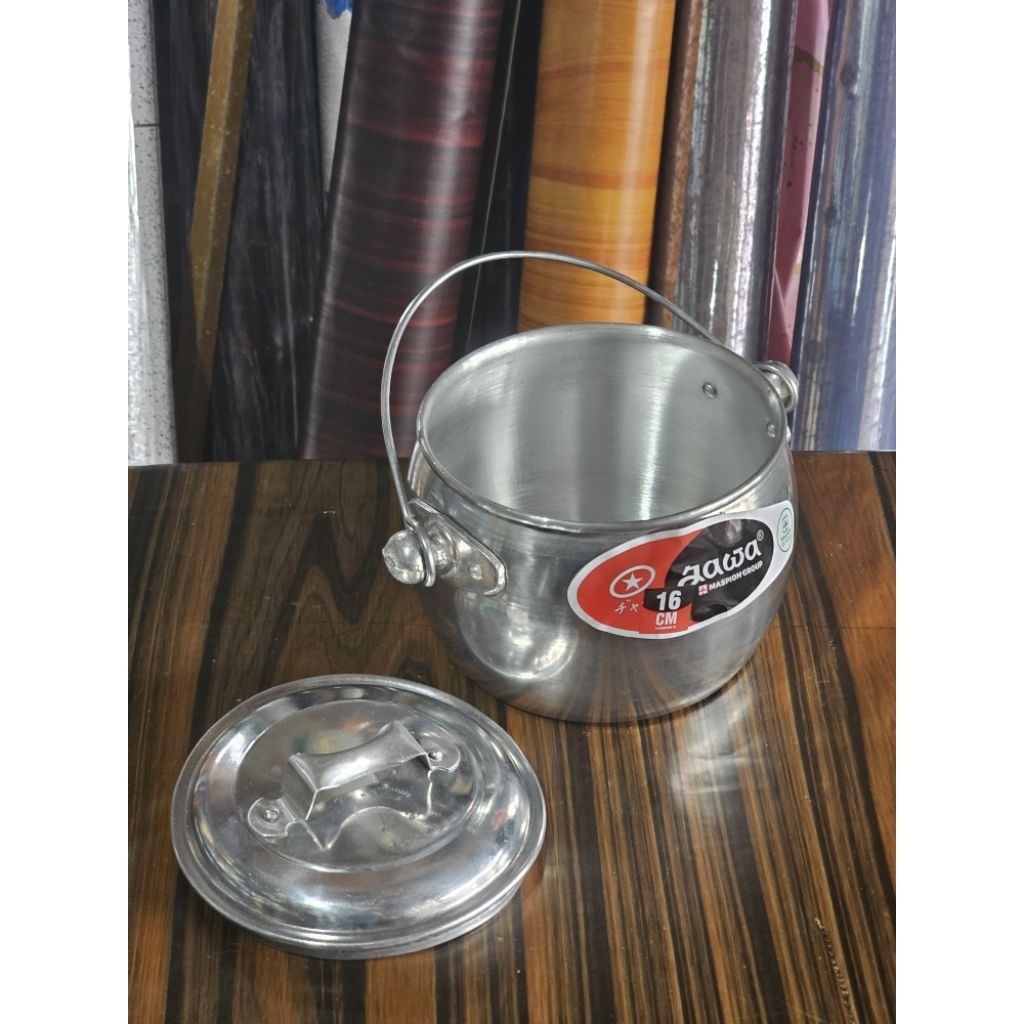 PERIUK ALUMINIUM JAWA 16CM