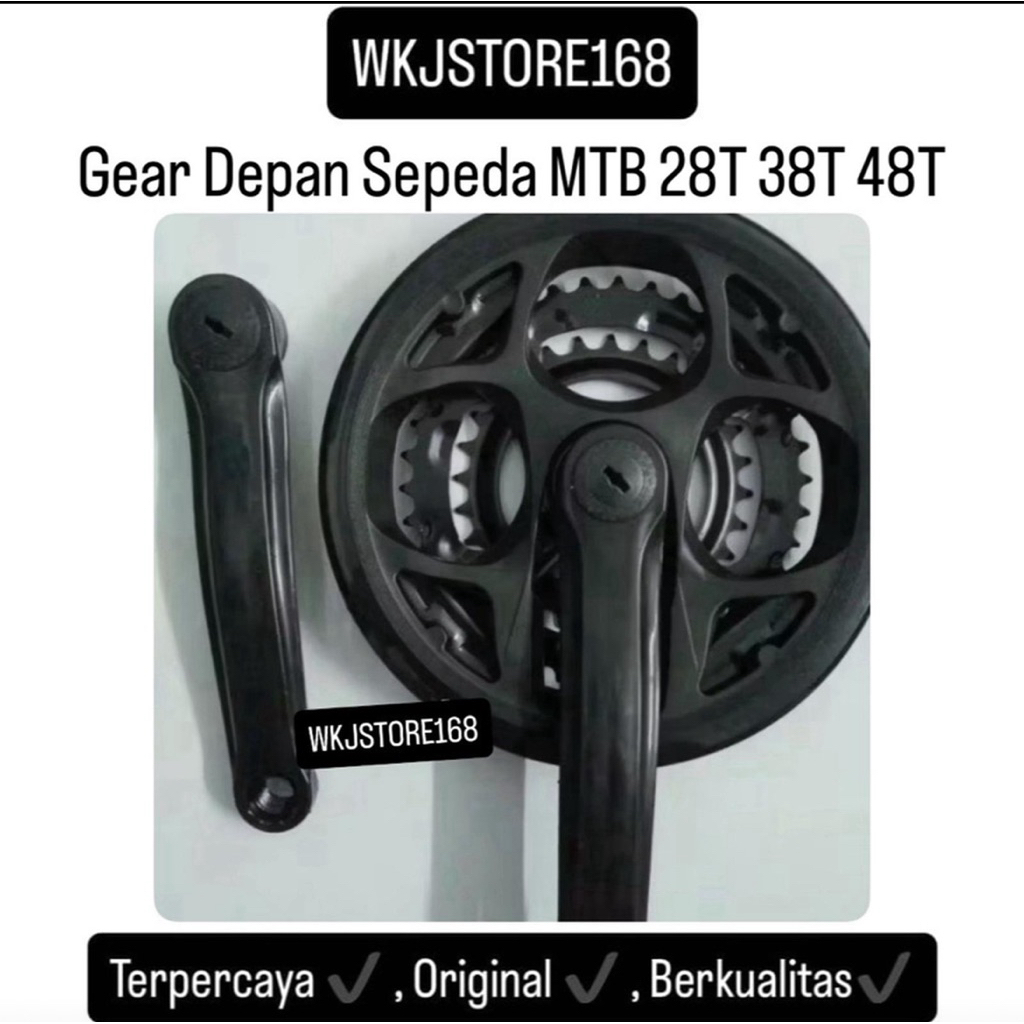 Gear Depan Sepeda Gunung MTB 28T 38T 48T