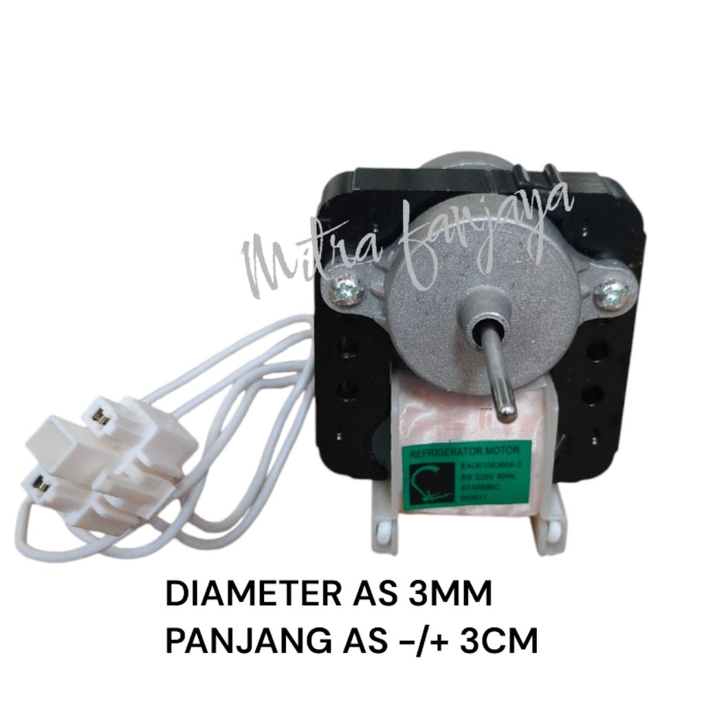 FAN MOTOR KULKAS LG 2 PINTU / KIPAS KULKAS LG 2 PINTU