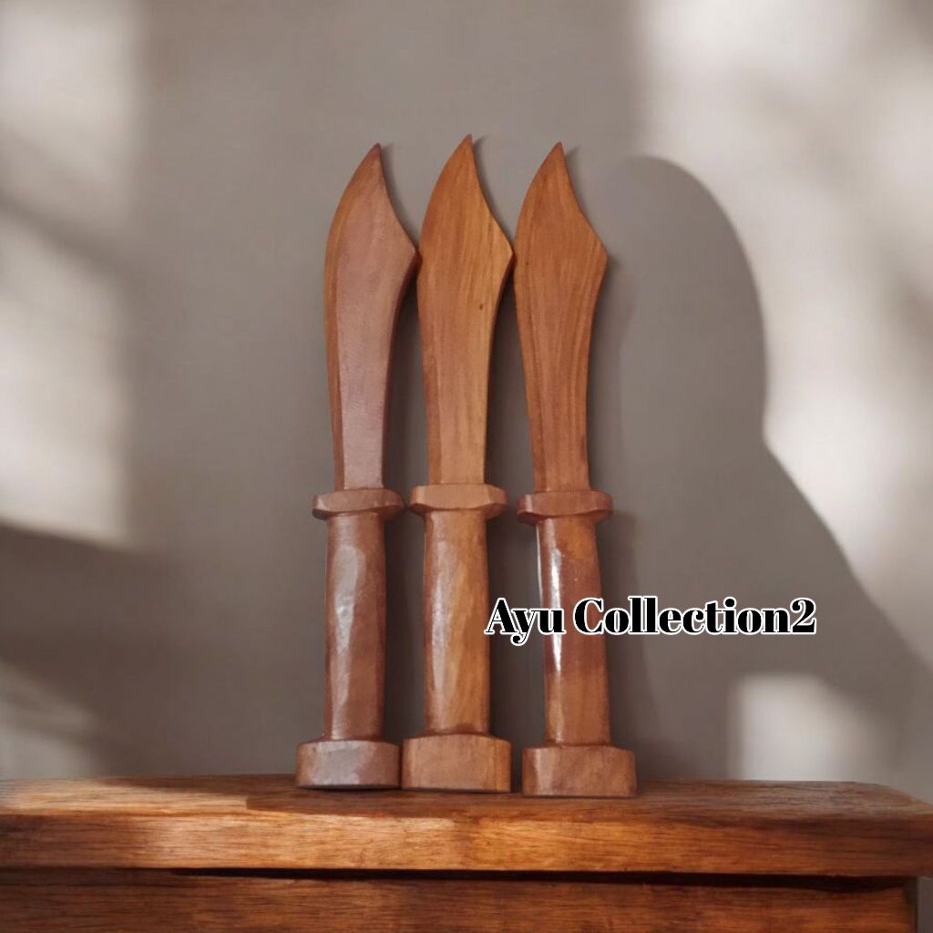 Belati Kayu Silat Belati Latihan Silat Kayu Jati Belati Kripen PSHT