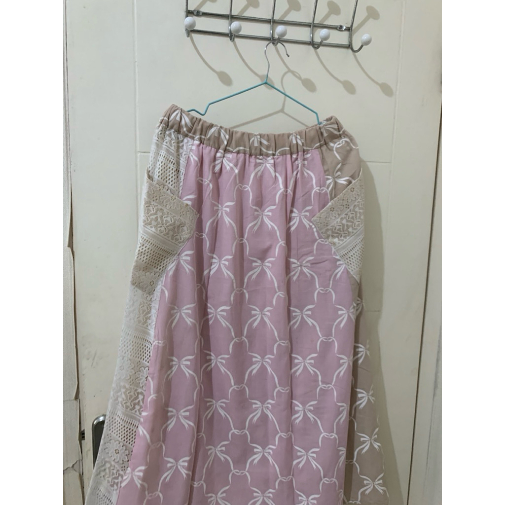 Rok cewek wanita  cottonink ikyk pink