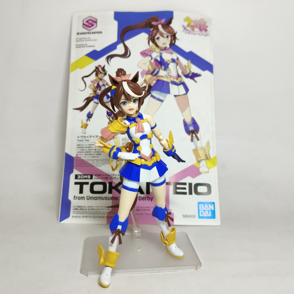 Bandai 30MS Tokai Teio / Model Kit 30 Minutes Sister 2nd Sudah Rakit X424