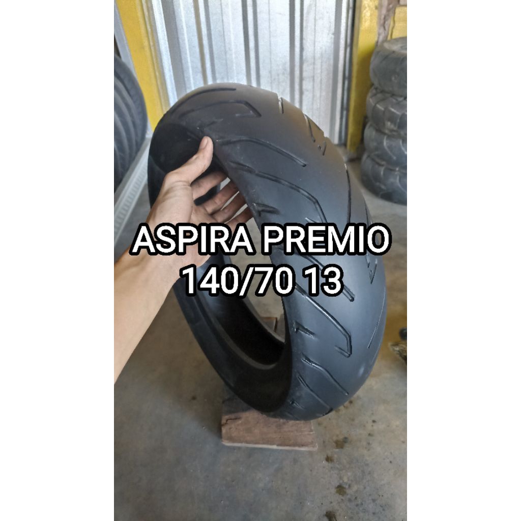 BAN MATIC ASPIRA 140/70 13. BAN SECOND UKIRAN. TUBELESS