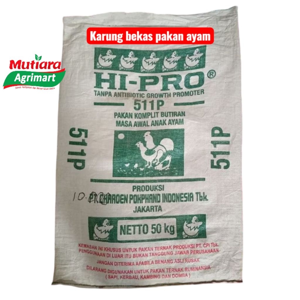 KARUNG BEKAS PAKAN AYAM 1PCS // KARUNG BEKAS SERBAGUNA