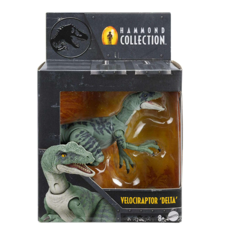 Jurassic World Hammond Collection - Velociraptor Delta Action Figure