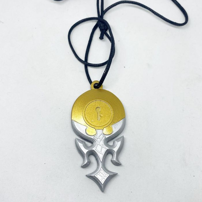 Kalung Nisekoi Raku Ichijo Lock Pendant Necklace Cosplay