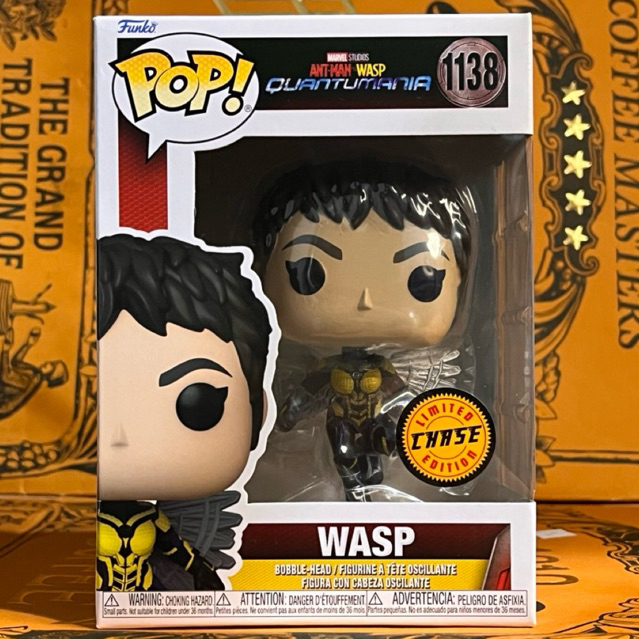 Funko Pop Marvel: Ant-Man and The Wasp Quantumania - Wasp CHASE #1138