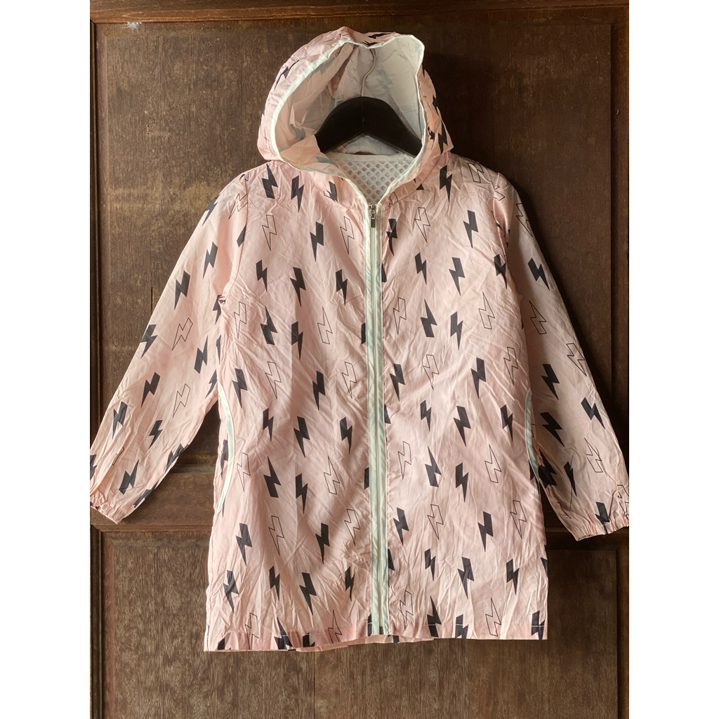 PRELOVED PL jas hujan mantel karakter motif anak