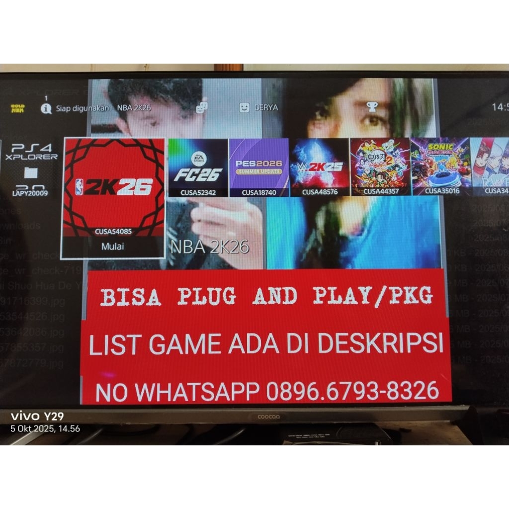 ISI GAME PS4 HEN.PERGAME MINIMAL ISI 3 GAME.BISA REQUEST