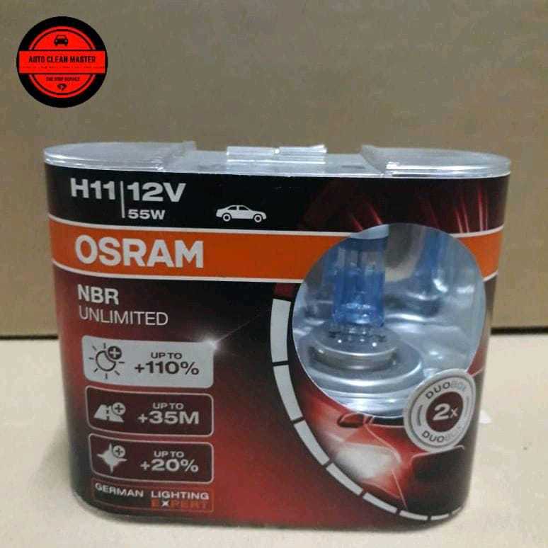 OSRAM NBR UNLIMITED H11 12V 55W NBR/NIGHT BREAKER