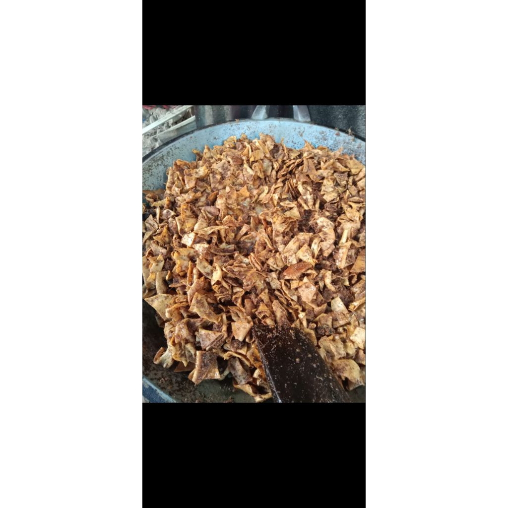 Rendang telur kering Payakumbuh 280gram . Rendang telur krispi khas Padang. Rendang telur Mama Leni