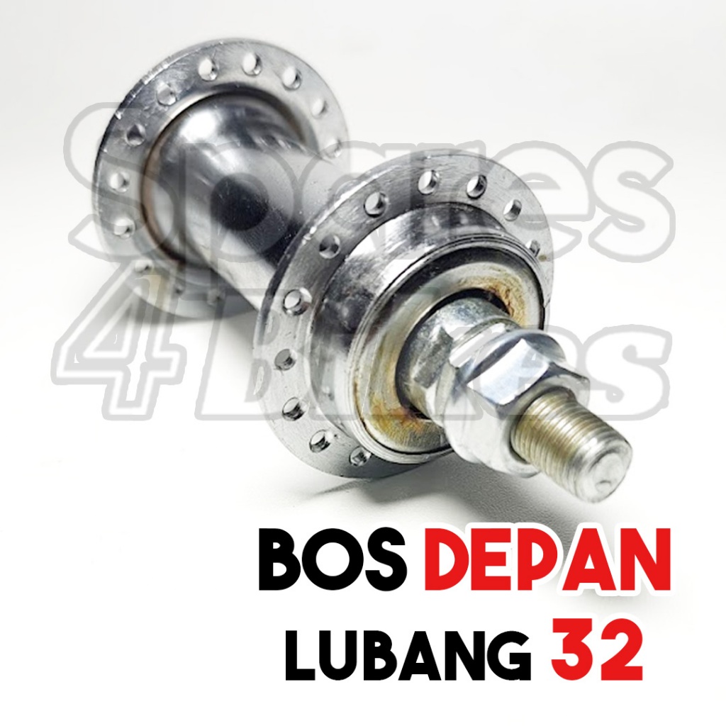 Bos Hub Depan Lubang 32 Sepeda 26 Jengki 28 Ontel ATLANTIS