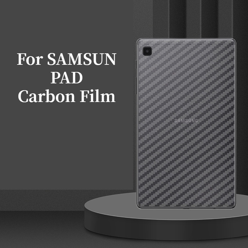 GARSKIN BELAKANG SAMSUNG GALAXY TAB A9 PLUS / TAB A9 / TAB A8 LTE X200 / TAB A7 LITE SKIN CARBON PRO