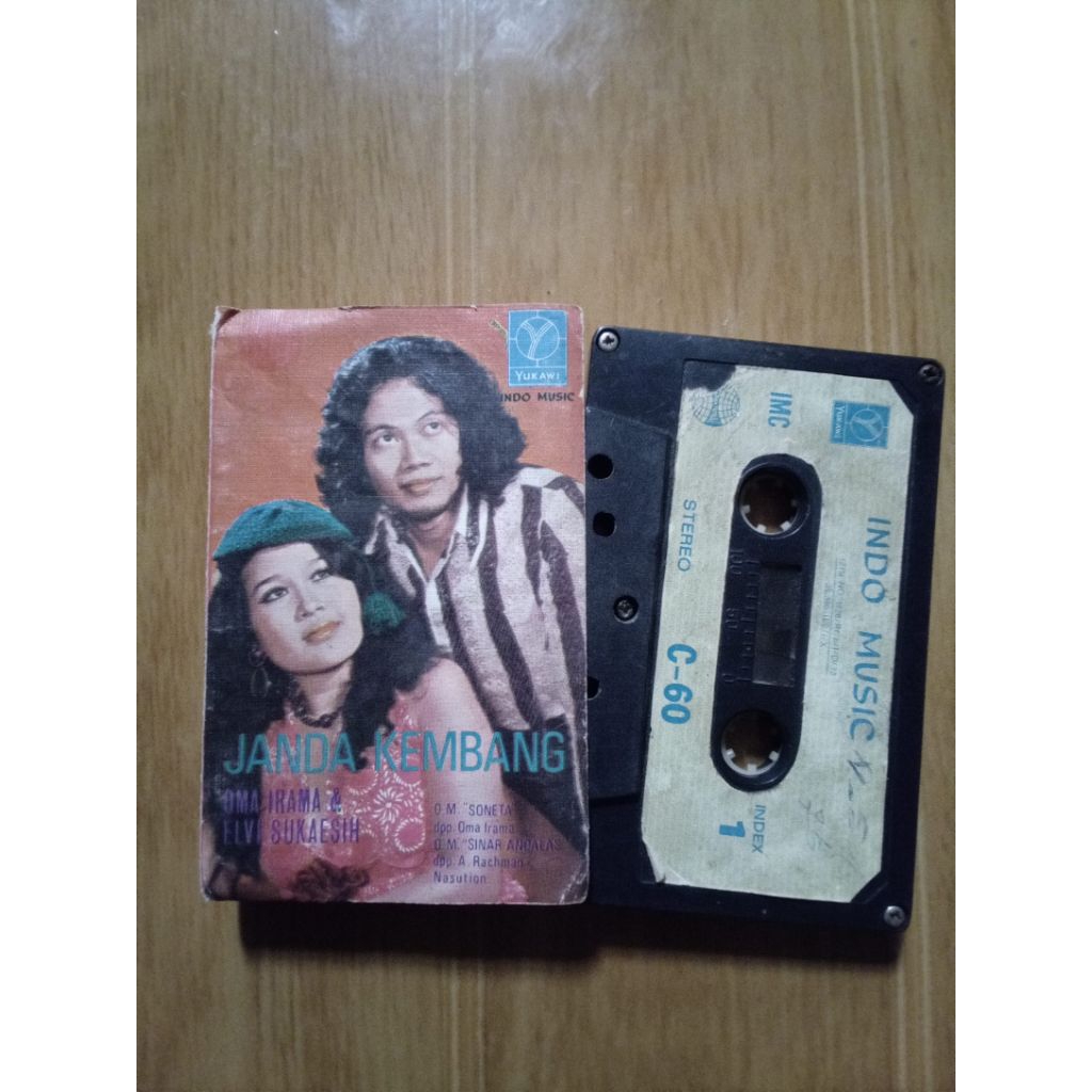 kaset pita oma irama (rhoma irama) & elvi sukaesih - janda kembang
