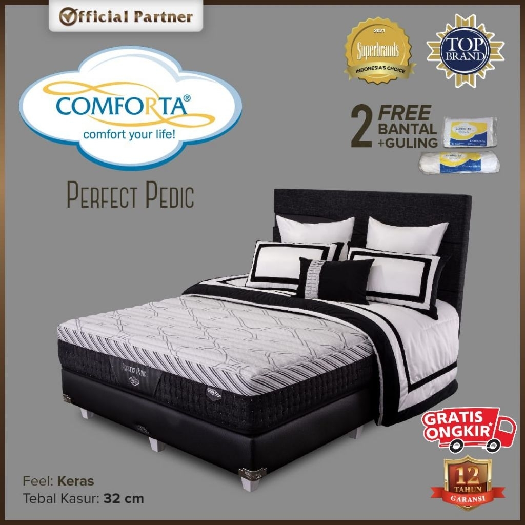 springbed Comforta - Perfect Pedic 180x200/160x200/120x200 latex