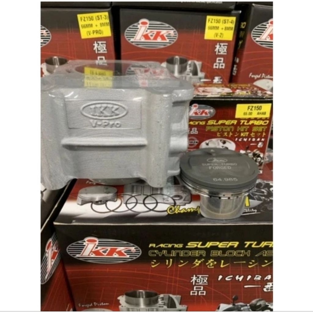 Blok seher bore up ceramic v-pro st3 65,66,68,70 jupiter mx,vixion,mx king,r15 ikk racing malaysia.