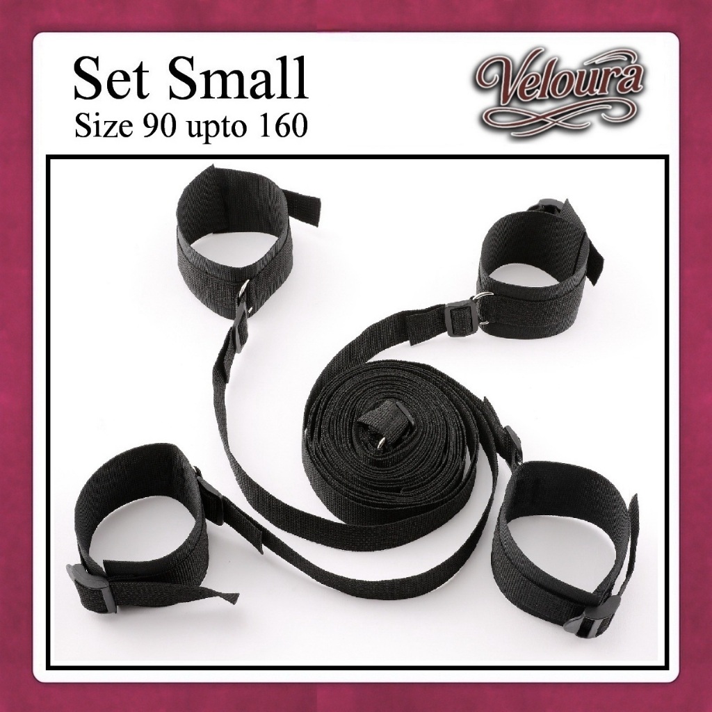 Veloura Tali Ranjang Kasur / Pengikat Tangan Kaki